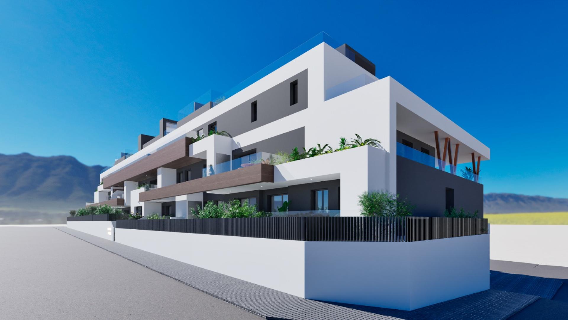 2 slaapkamer Appartement met terras in Benijòfar - Nieuwbouw in Medvilla Spanje