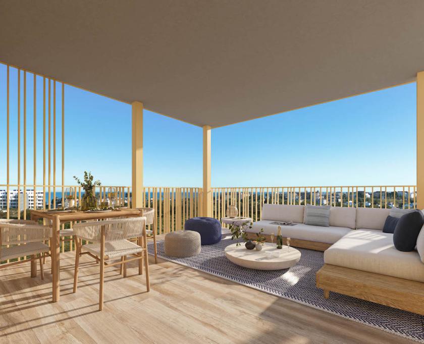 2 chambre Appartement - terrasse à Denia in Medvilla Spanje