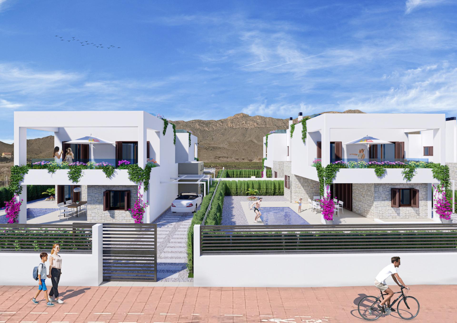 3 slaapkamer Villa in Mar de Pulpi - Nieuwbouw in Medvilla Spanje