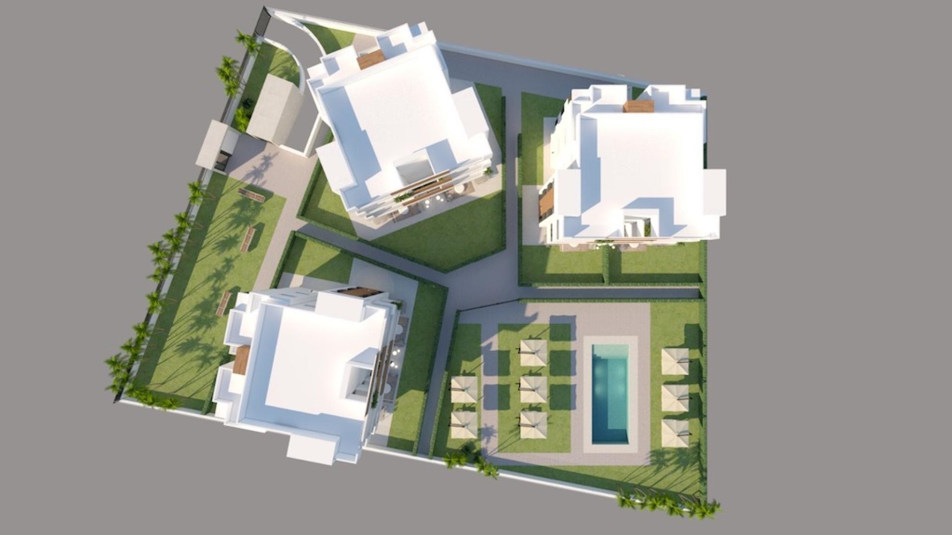 2 slaapkamer Appartement met tuin in Los Alcazares - Nieuwbouw in Medvilla Spanje