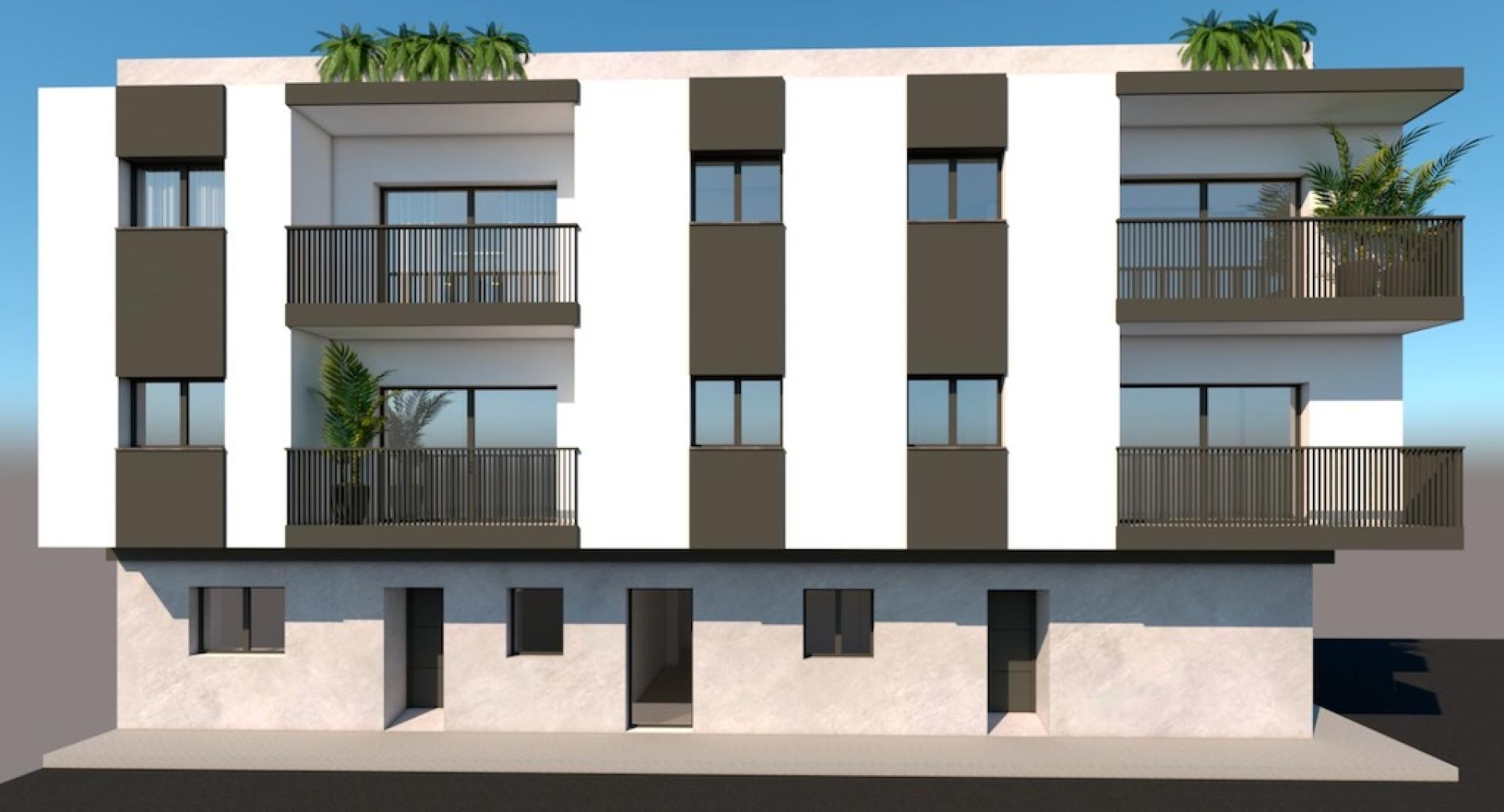 3 slaapkamer Appartement met terras in Santiago de la Ribera - Nieuwbouw in Medvilla Spanje