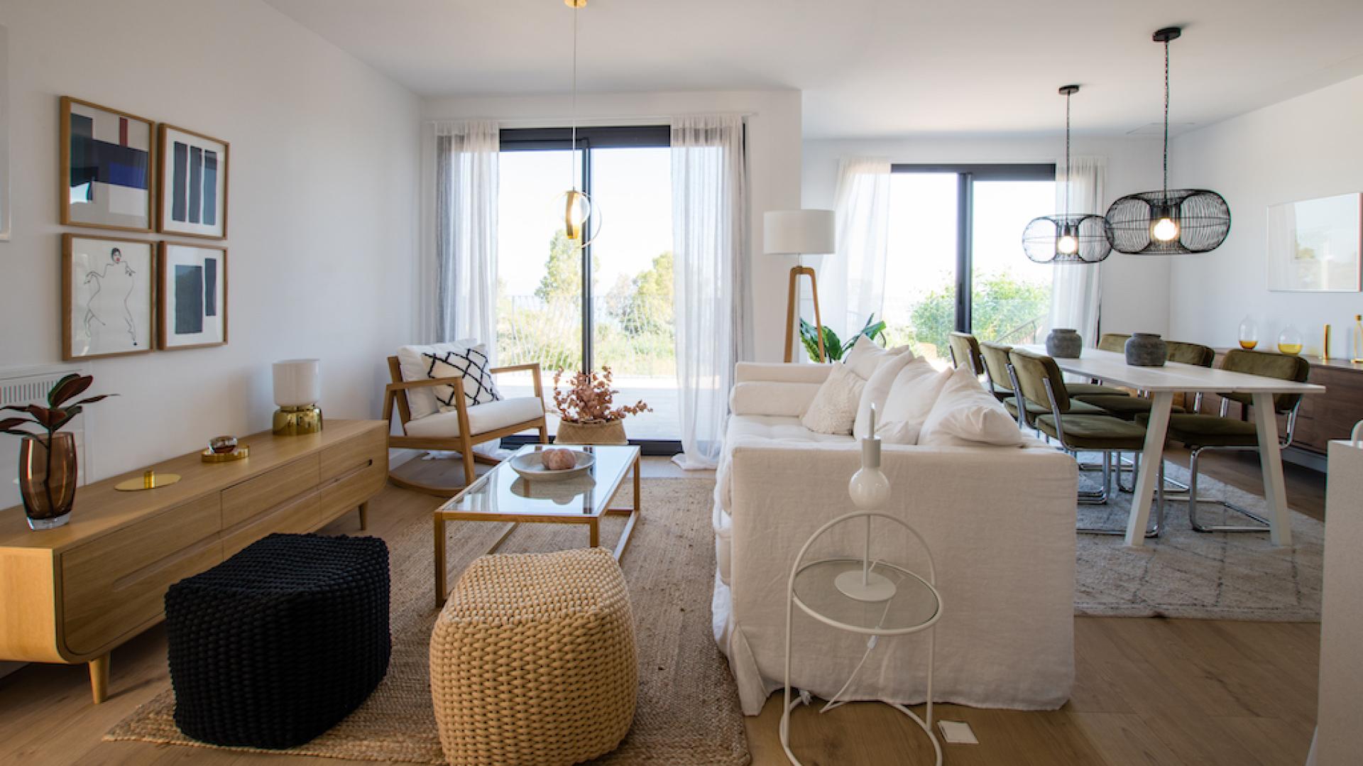 1 slaapkamer Appartement met tuin in Villajoyosa - Nieuwbouw in Medvilla Spanje