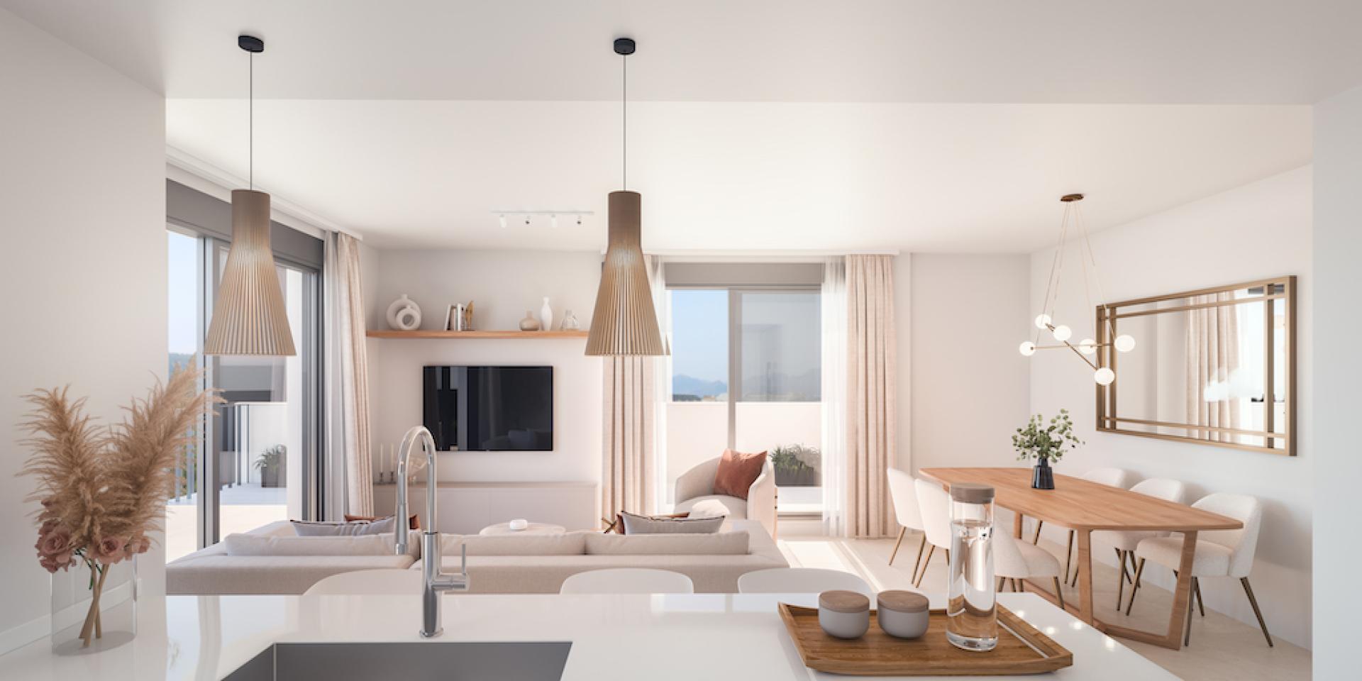 4 slaapkamer Appartement met terras in Denia - Nieuwbouw in Medvilla Spanje