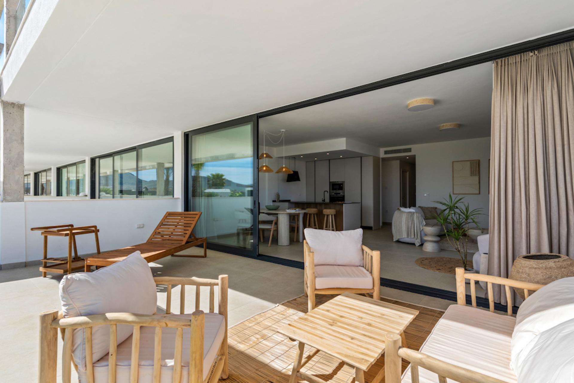 3 slaapkamer Appartement met terras in Mar de Cristal - Nieuwbouw in Medvilla Spanje
