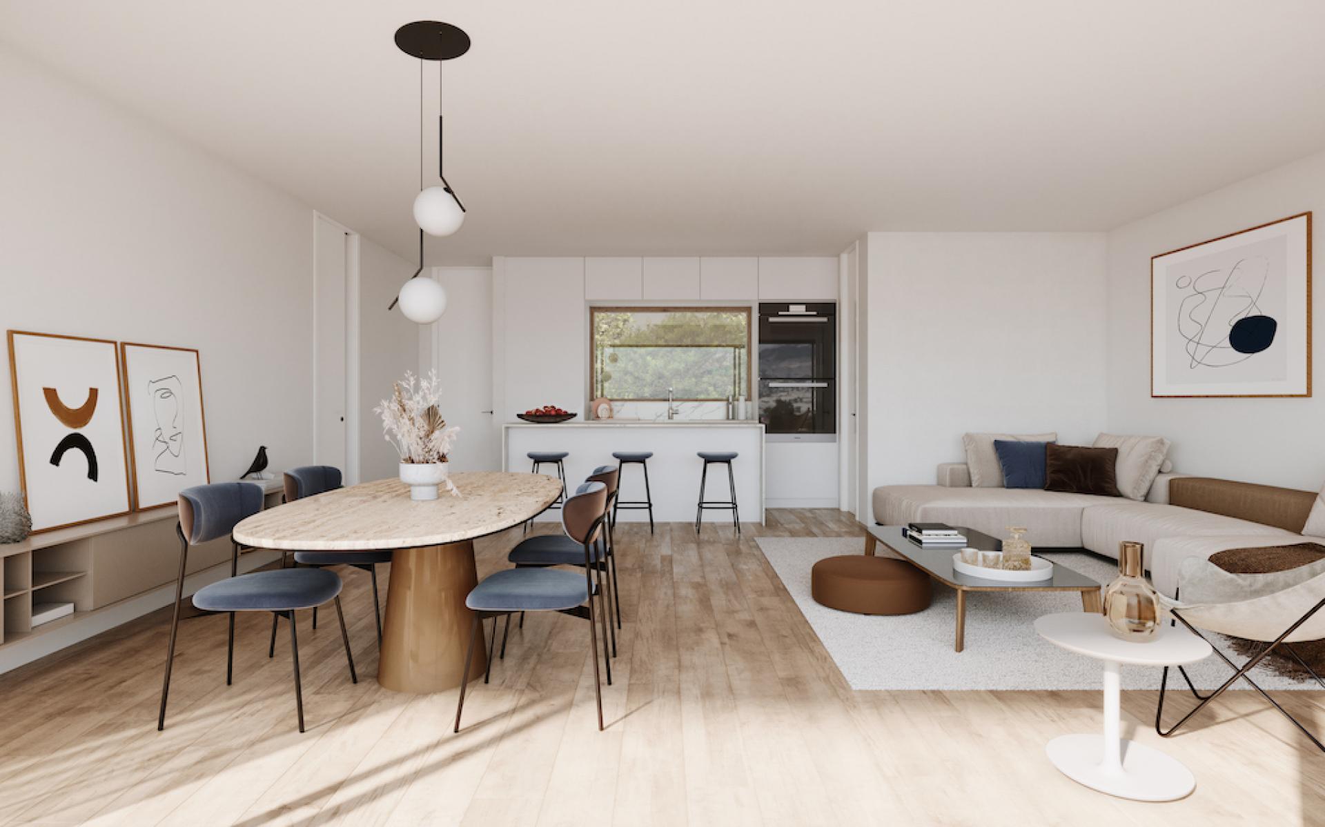 3 slaapkamer Appartement met terras in Albir - Nieuwbouw in Medvilla Spanje